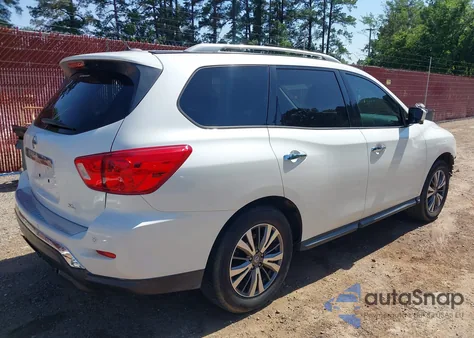 2017 Nissan Pathfinder Sl z USA, uszkodzony, nr VIN 5N1DR2MN9HC647317